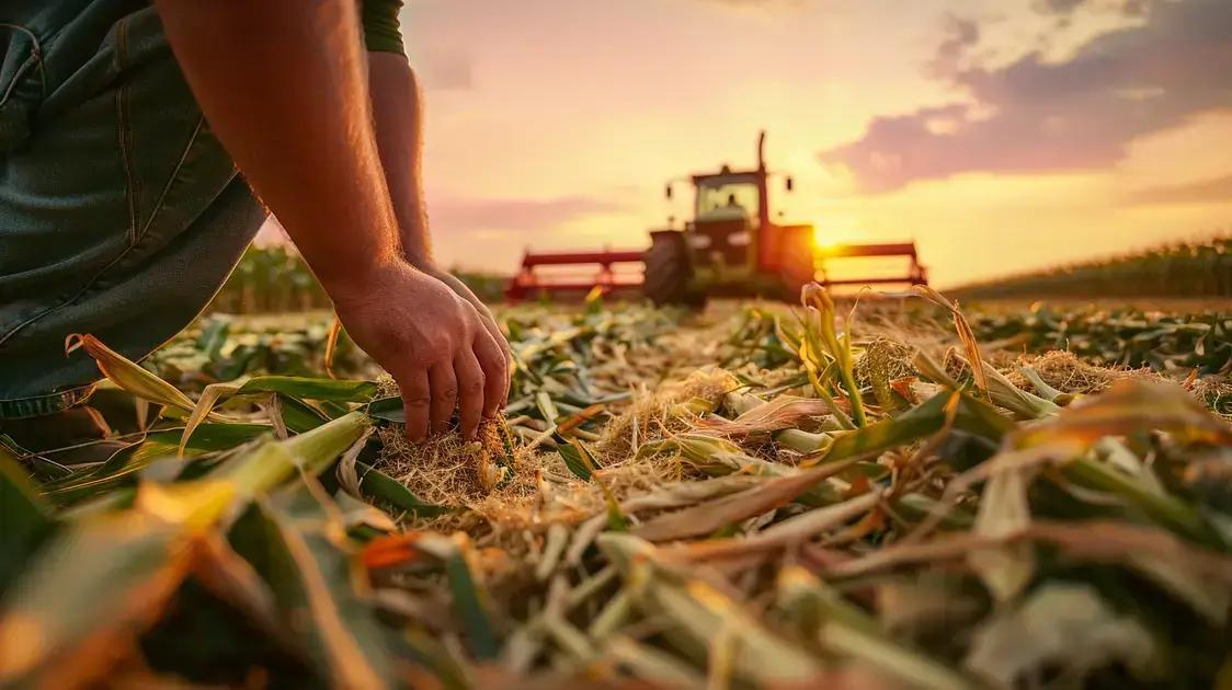 Benefícios de colher a silagem no ponto ideal