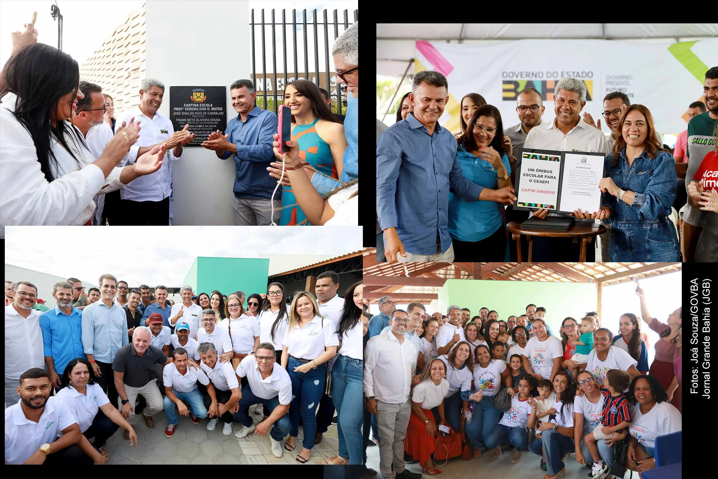 Capim Grosso recebe melhorias em água e trânsito 3 Governador Jerônimo Rodrigues entrega sistema de abastecimento de água e sinalização de trânsito em Capim Grosso