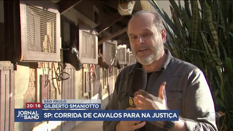 Disputa Judicial em SP: Corridas de Cavalo - Band 1 Corridas de cavalo viram disputa judicial em São Paulo - Band Jornalismo