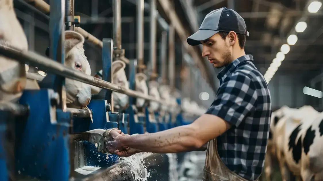 Ordenha Mecânica: Eficiência e Produtividade