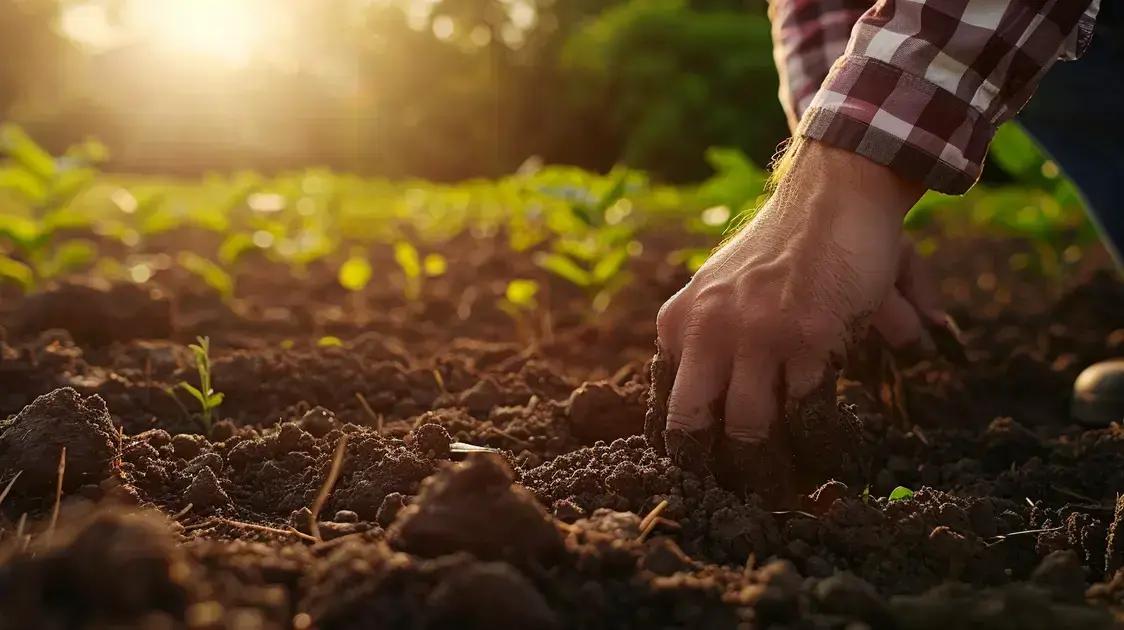 Os Benefícios de um Solo Rico em Matéria Orgânica: Produtividade, Sustentabilidade e Lucratividade