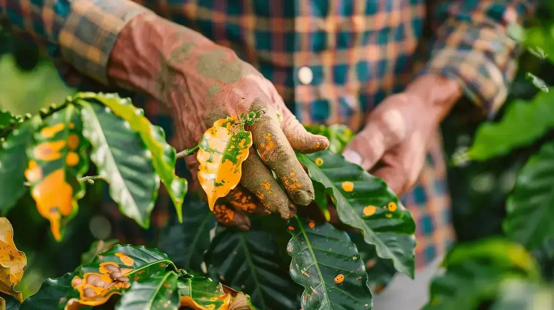 Sintomas da Ferrugem do Cafeeiro: Identifique o Problema