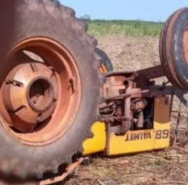 Agricultor morre esmagado por trator enquanto real