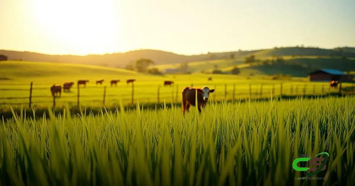 8 Benefícios do Capim Meloso para a Pecuária Brasileira