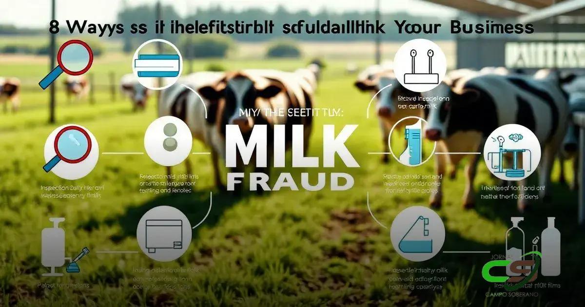 8 Formas de Identificar a Fraude do Leite e Proteger Seu Negócio