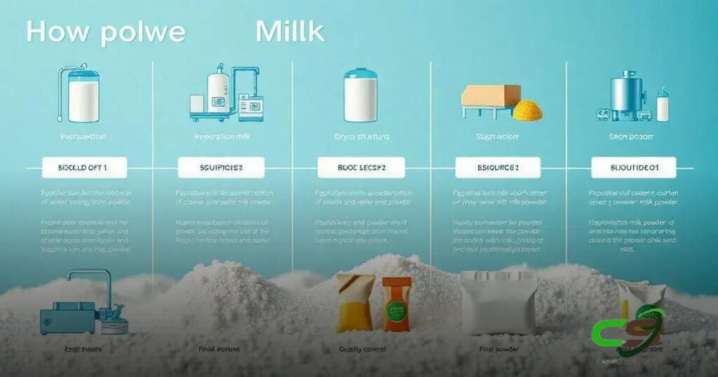 8 Passos para Entender Como É Feito Leite em Pó