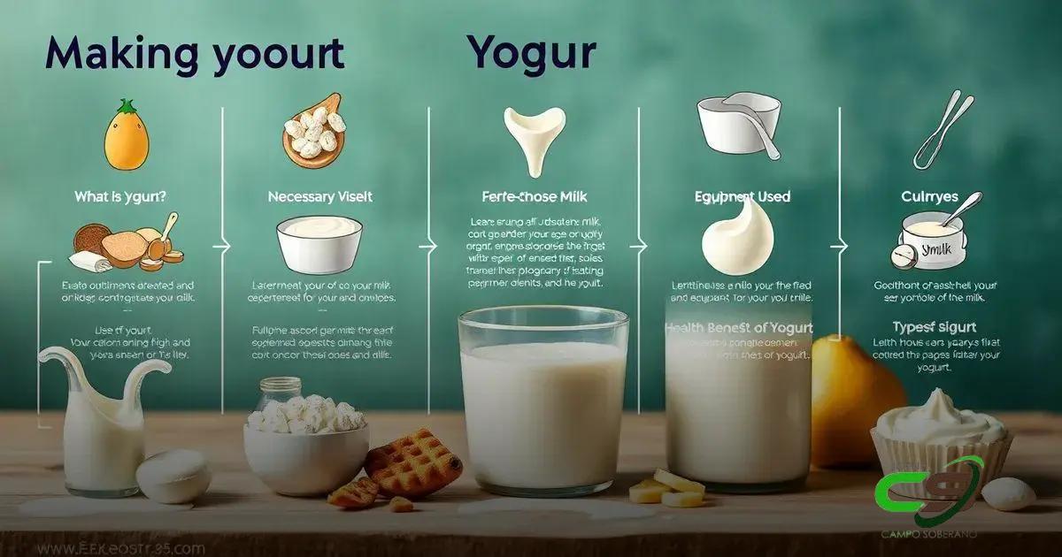 8 Passos para Entender como é Feito o Iogurte