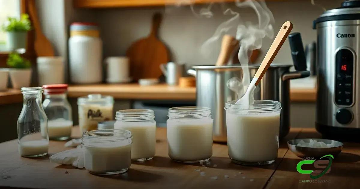 8 Passos Simples: Como é Feito o Iogurte em Casa