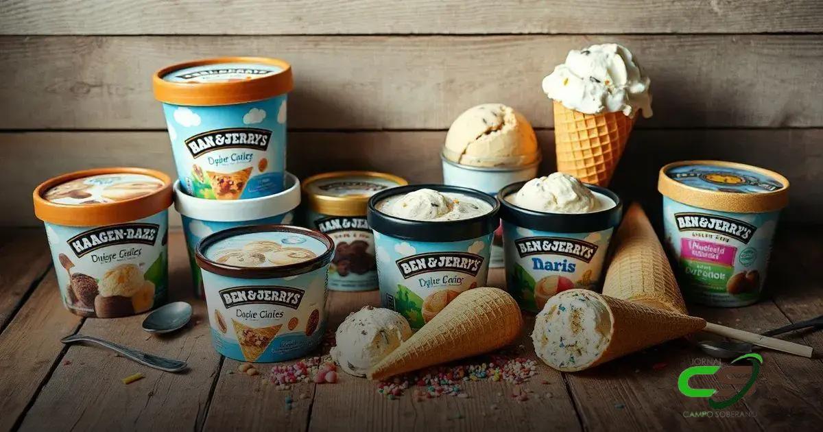 As Marcas de Sorvete Mais Populares