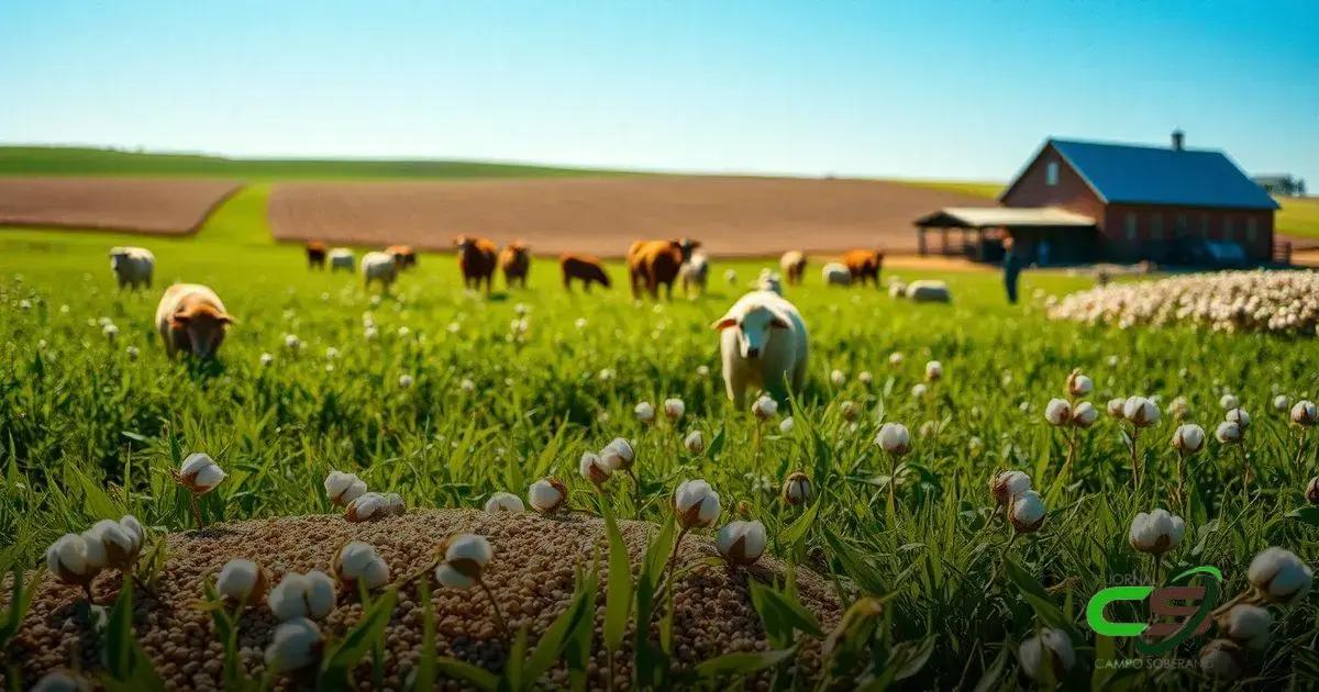 Benefícios do caroço de algodão para a saúde dos ruminantes