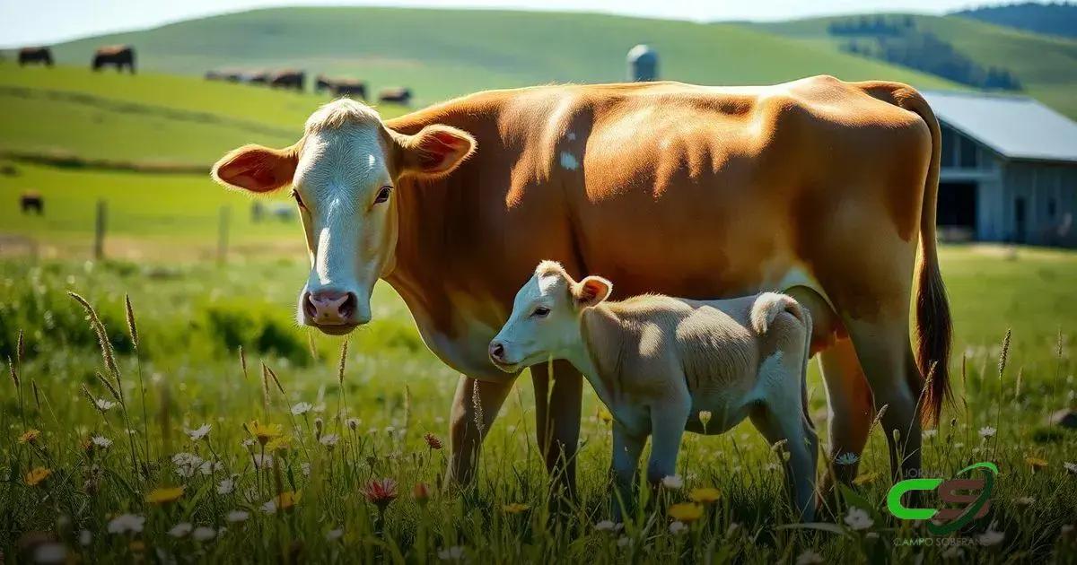Benefícios do primeiro leite para a saúde dos bezerros