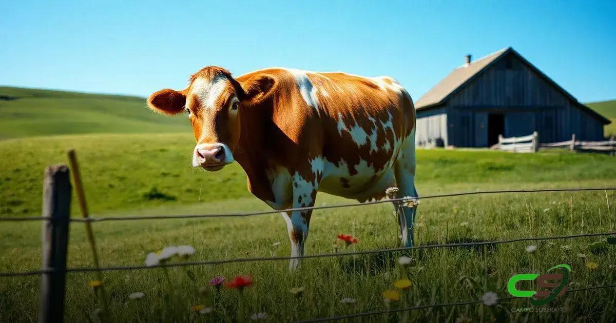 Características Físicas da Vaca Guernsey