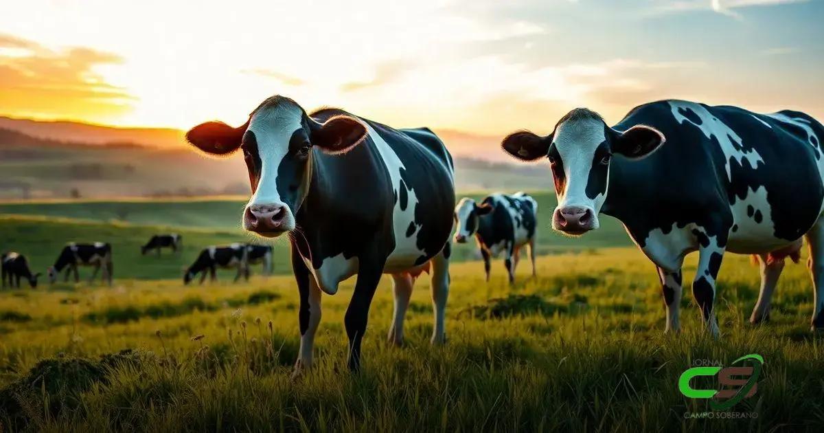 Características Físicas do Gado Holandesa