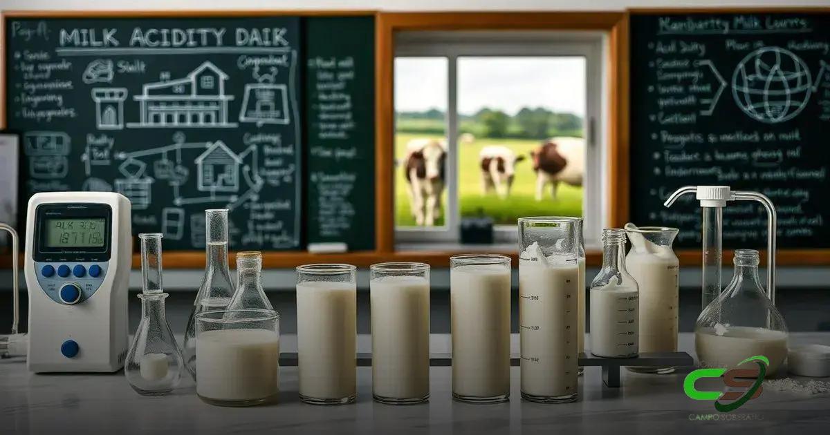 Como controlar a acidez no leite Como controlar a acidez no leite