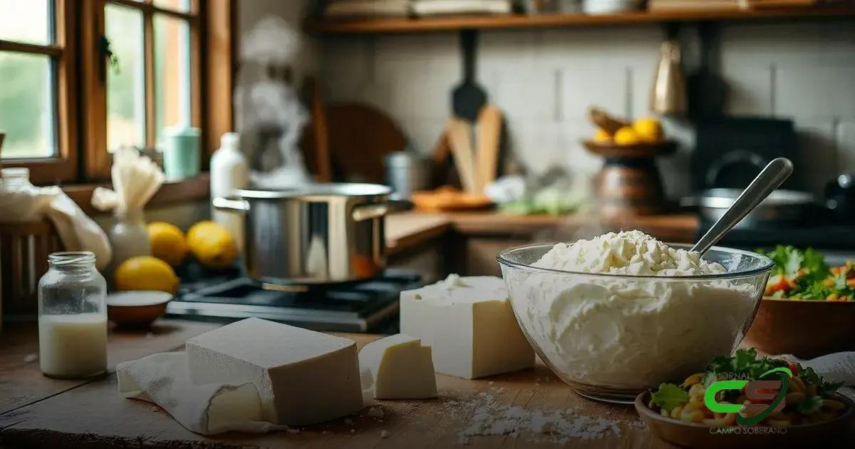 Como fazer queijo de ricota em casa