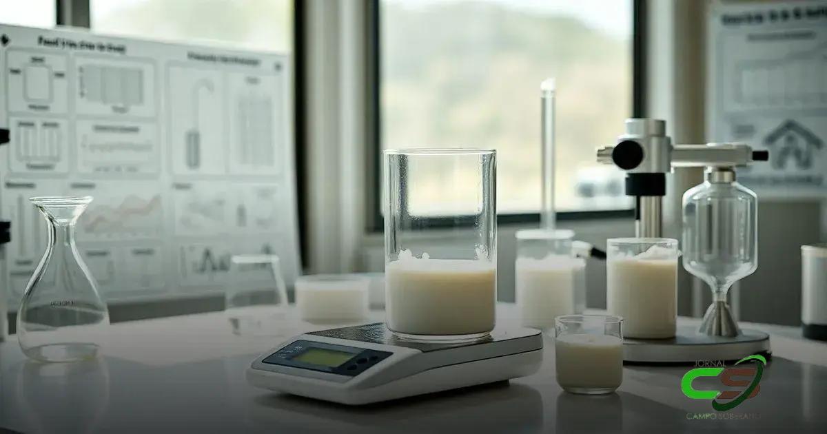 Como medir a densidade do leite