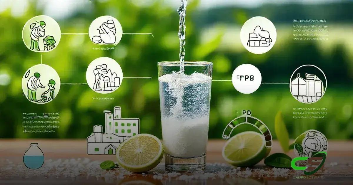 Como o cal age na água? Como o cal age na água?