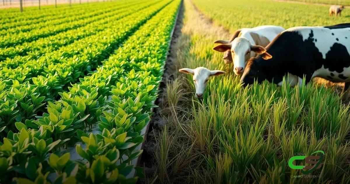 Comparação com Forragem Tradicional