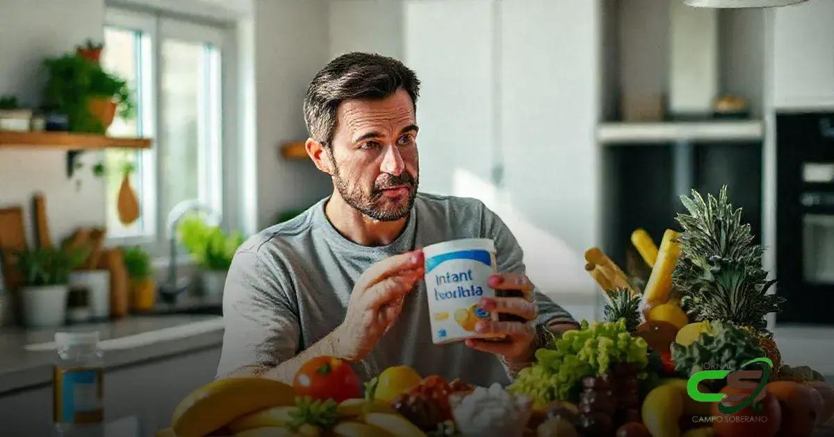 Comparação com suplementos nutricionais