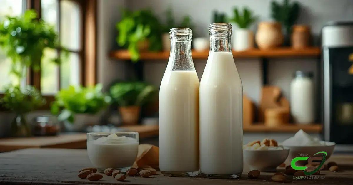 Comparação entre leite de cabra e leite de vaca