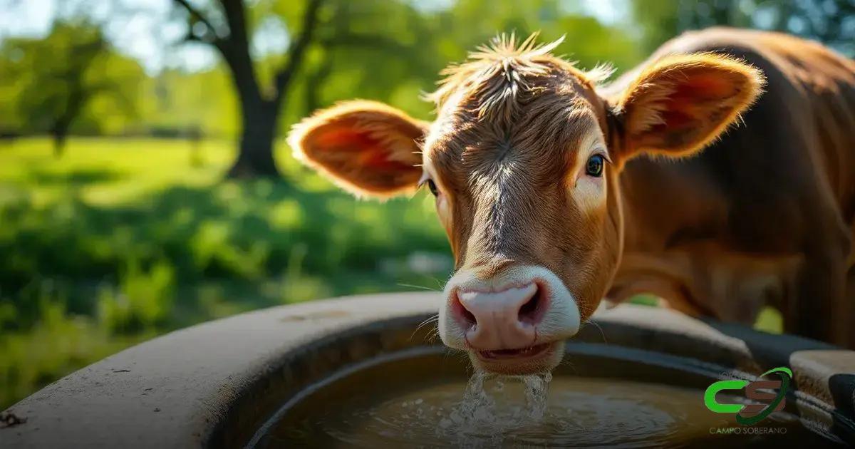 Descubra com Quantos Dias o Bezerro Começa a Beber Água