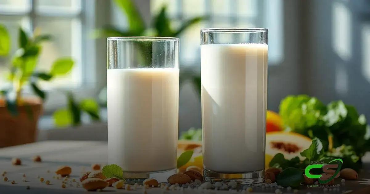 Diferença entre gordura do leite integral e desnatado