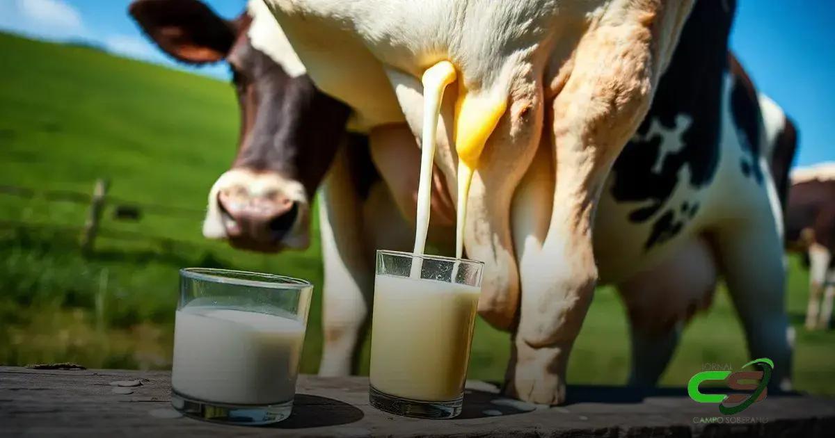 Diferenças entre colostro e leite comum