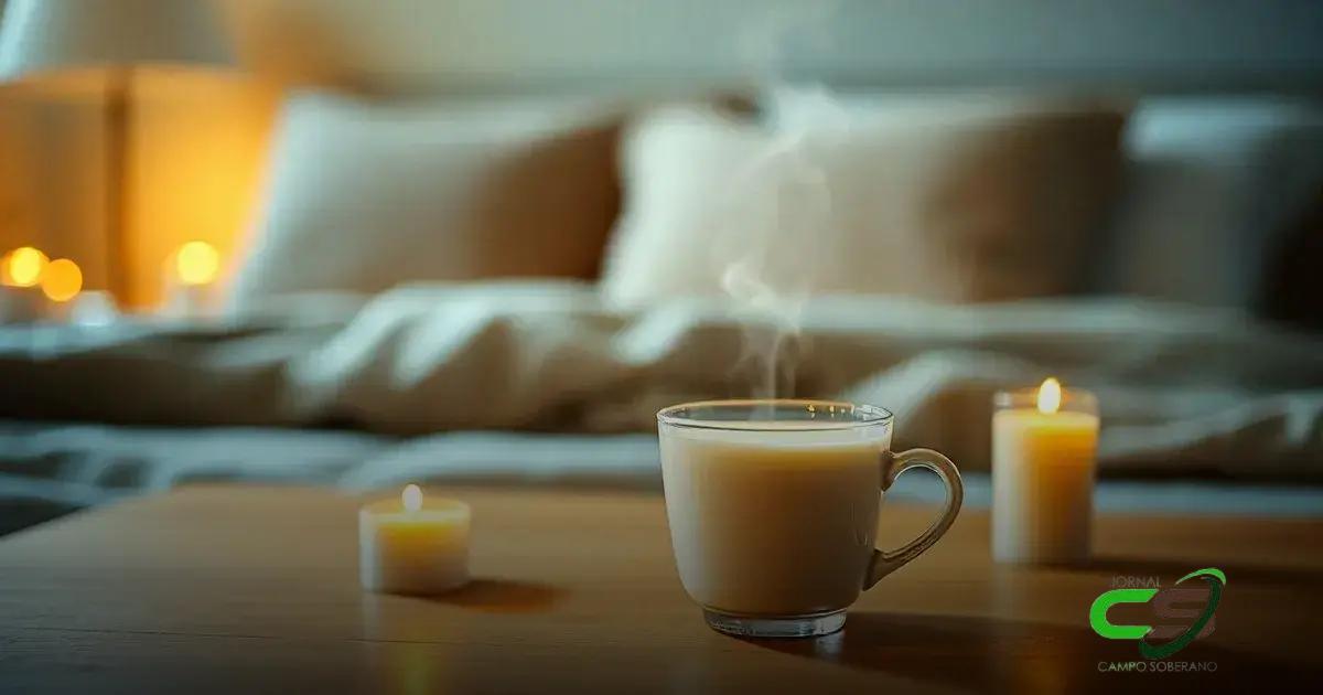 Leite quente: um ritual relaxante