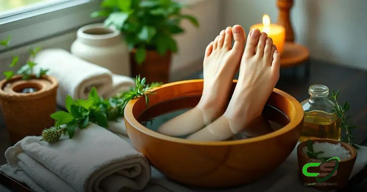 Melhores Ingredientes para o Pedilúvio