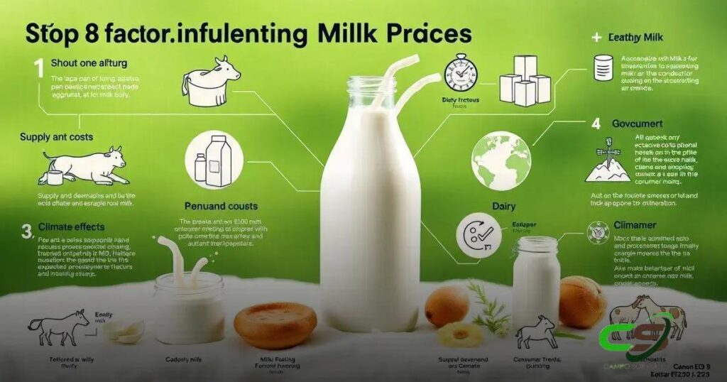 Os 8 Fatores que Influenciam os Valores do Leite em 2023