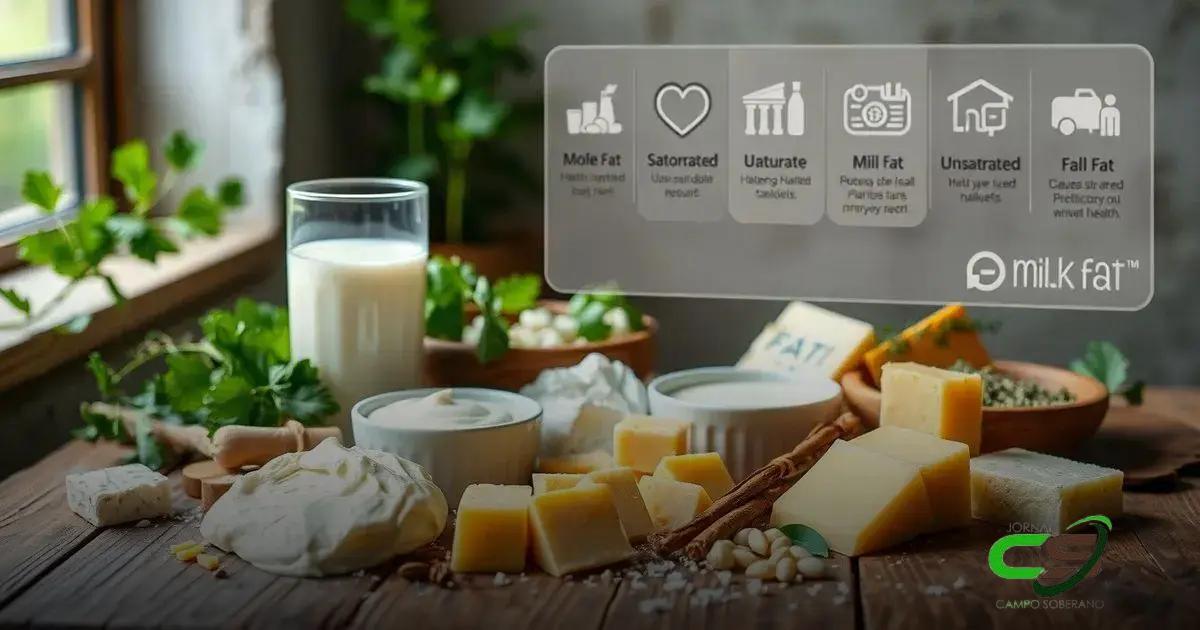 Tipos de gordura do leite