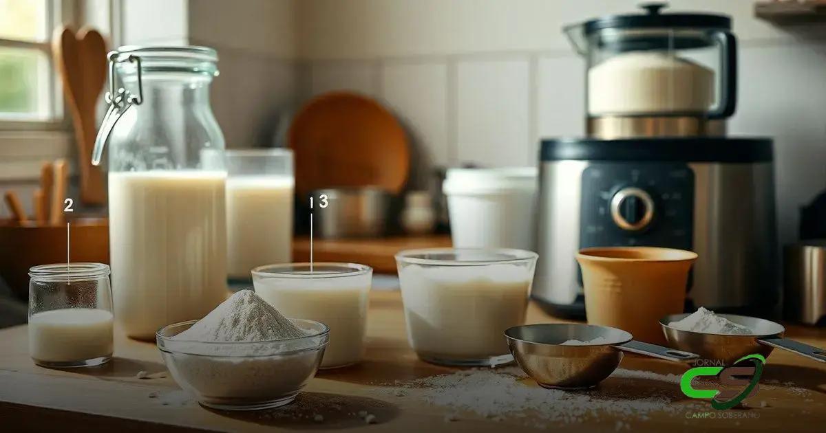 8 Passos Simples para Fazer Leite em Pó em Casa