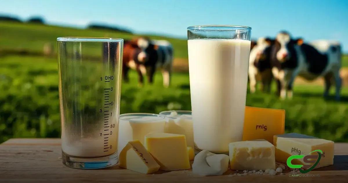 A relação entre acidez e sabor do leite