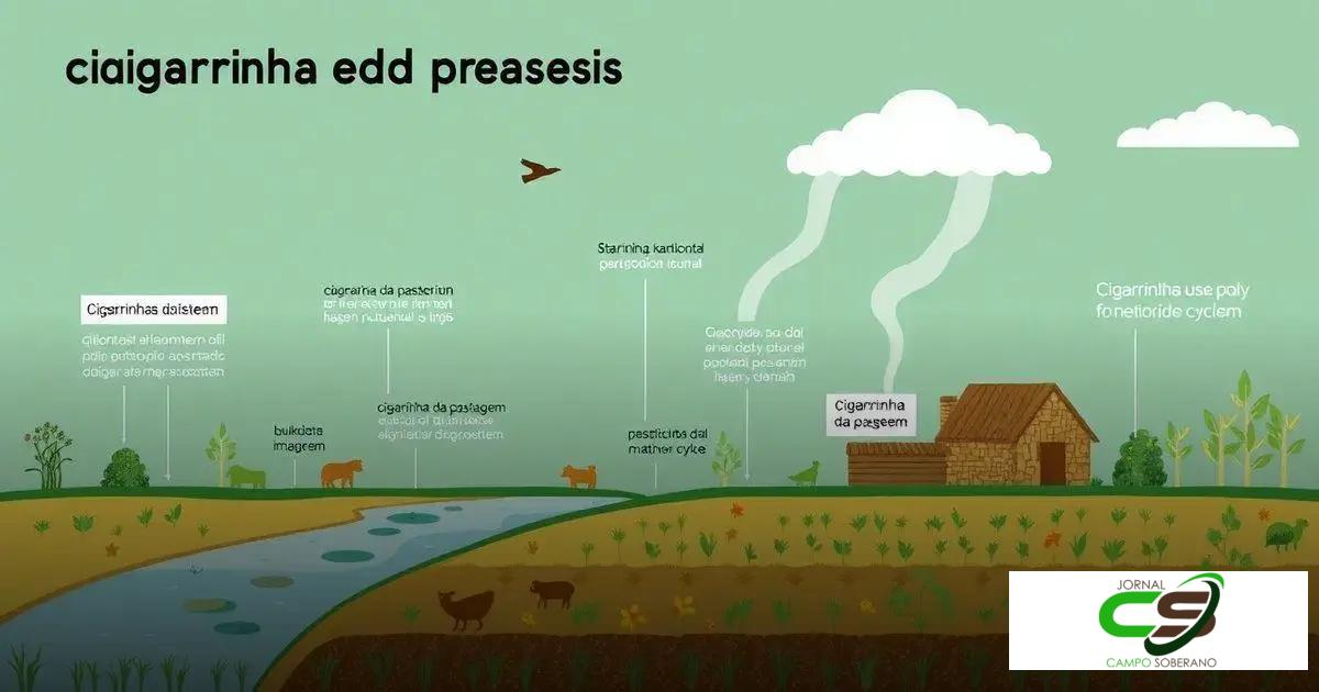 Cigarrinha da pastagem e o meio ambiente