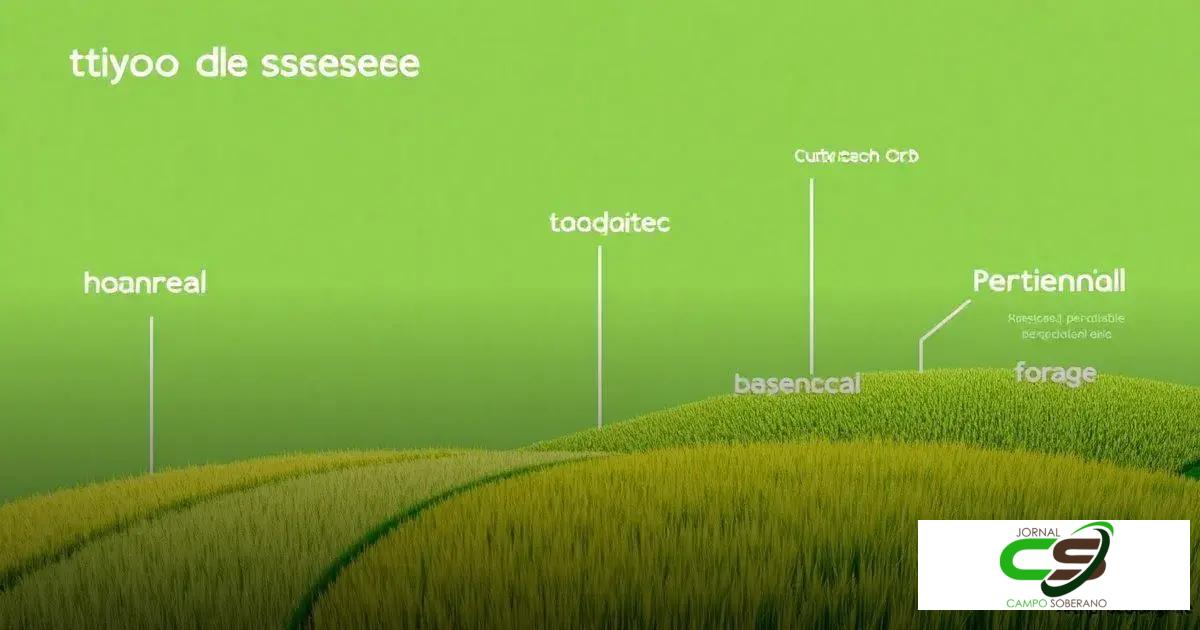 Classificação dos tipos de pastagem