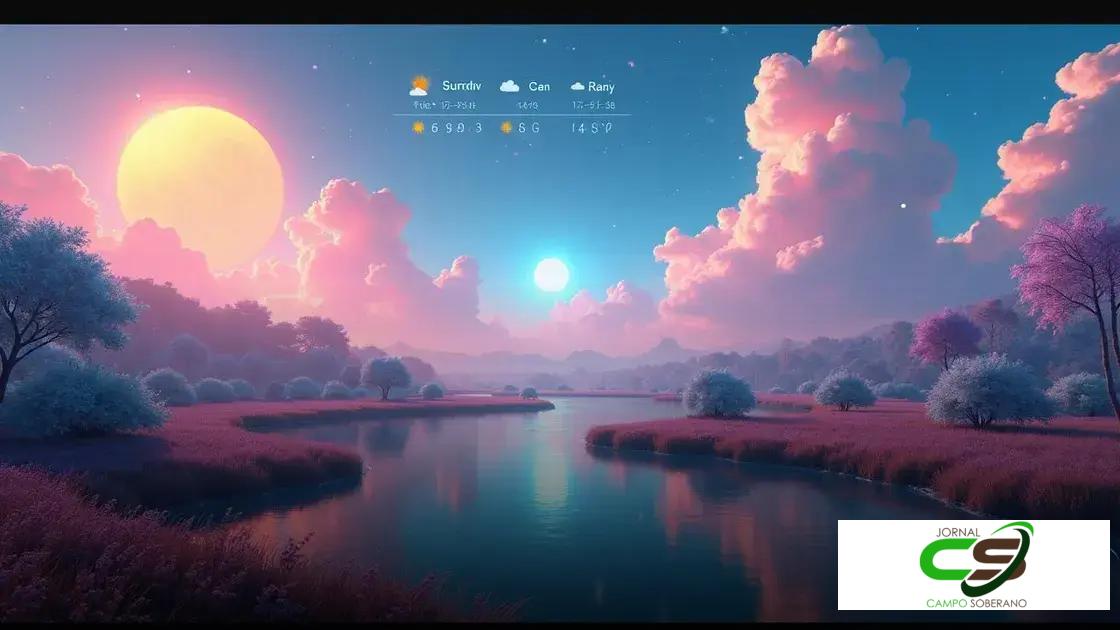 Clima de 10 dias: Prepare-se para o tempo que vem por aí!