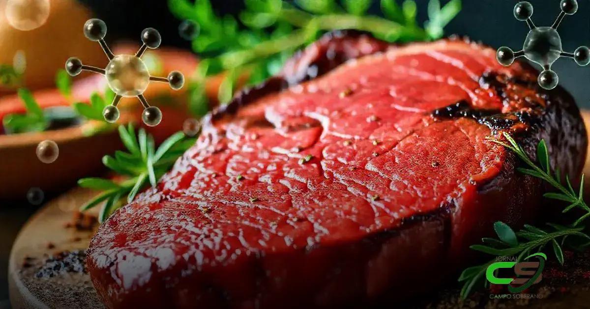 Como a mioglobina afeta o sabor