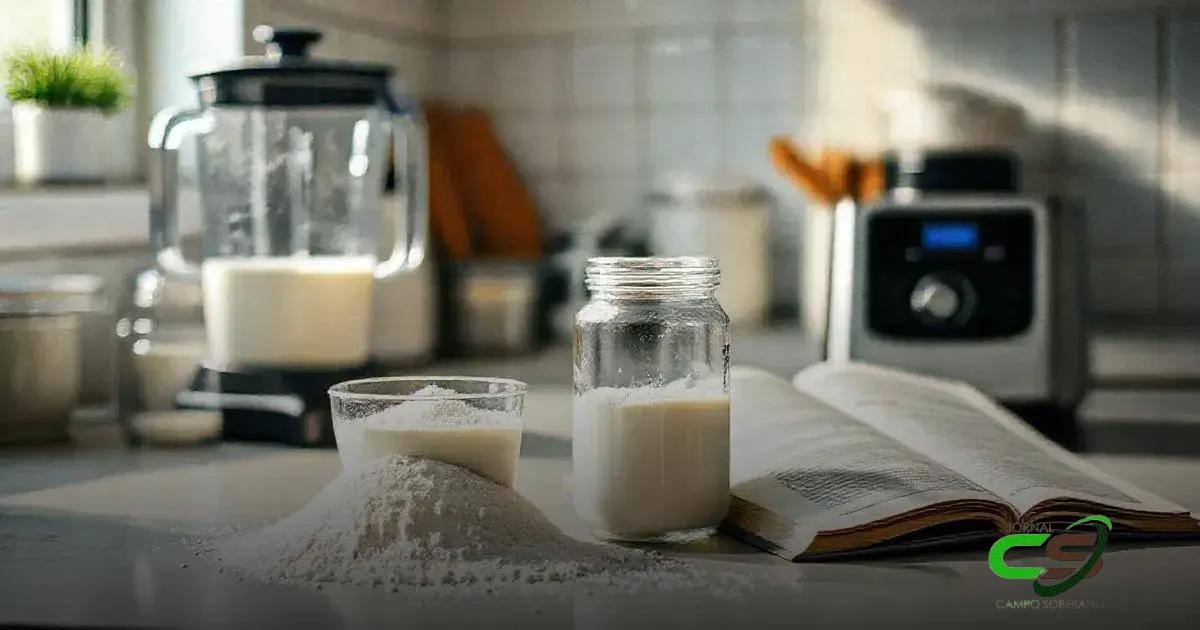 Como armazenar o leite em pó