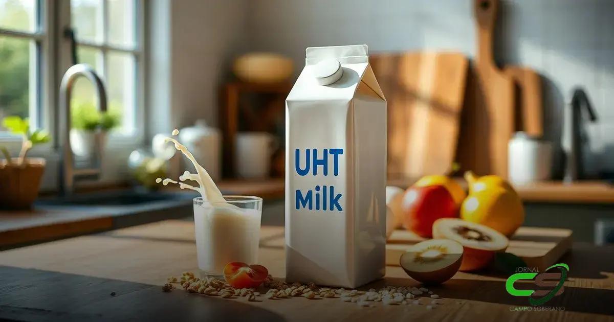 Como armazenar o leite UHT