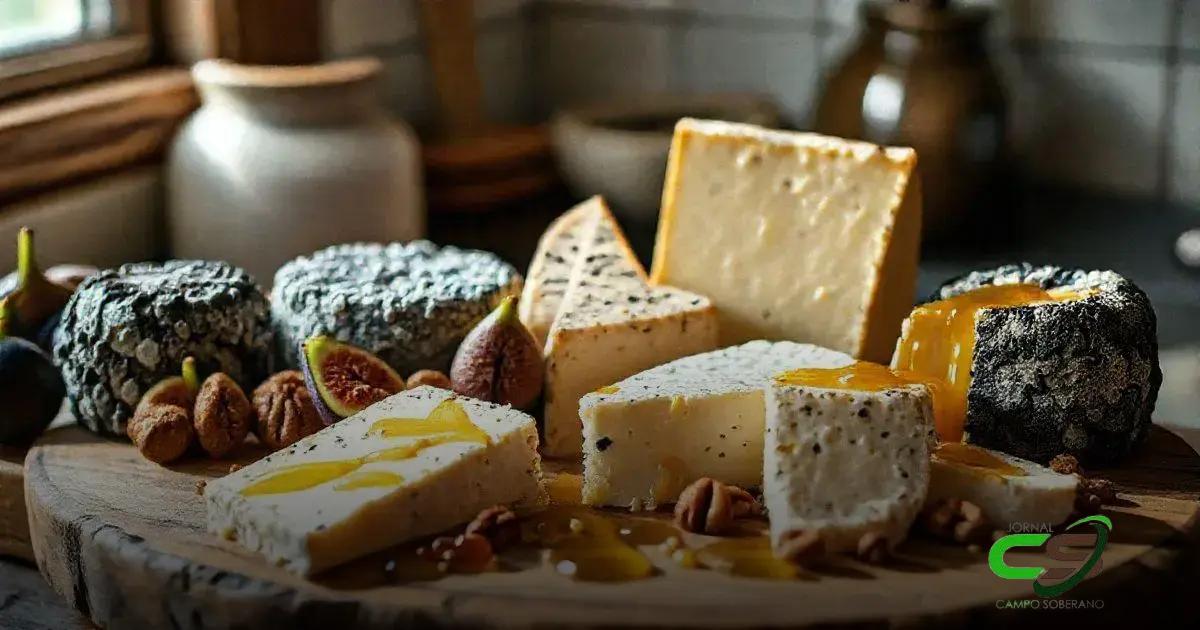 Como os fungos afetam o sabor do queijo