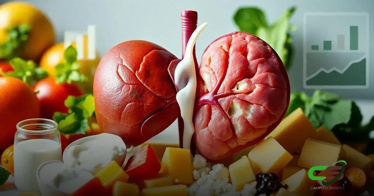 Conclusão sobre leite e fígado