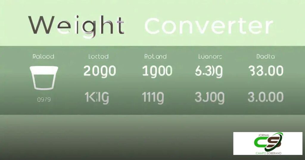 Conversor de Medida de Peso: Transforme Valores de Forma Simples