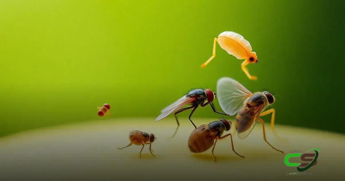 Diferenças entre Moscas Domésticas e Outras Espécies