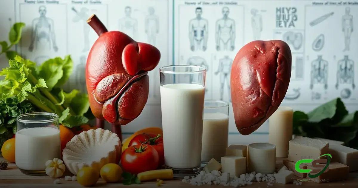 Doenças hepáticas e o consumo de leite
