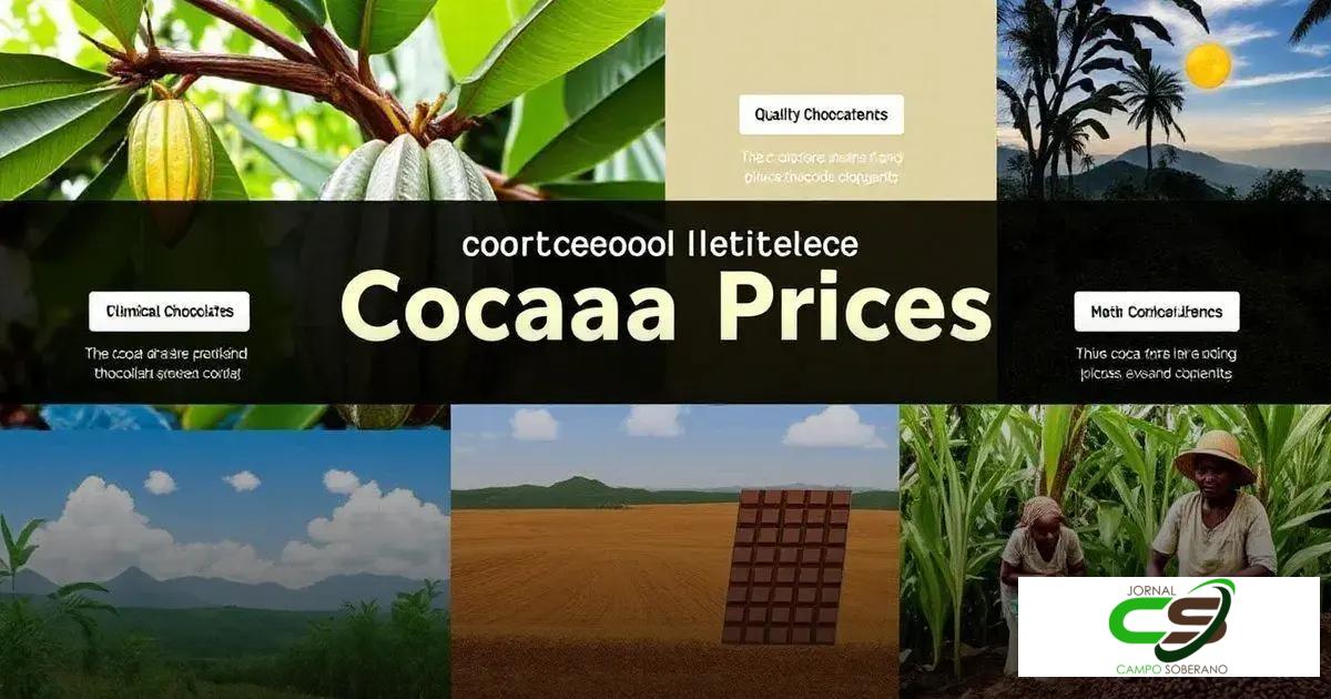 Fatores que influenciam o preço do cacau