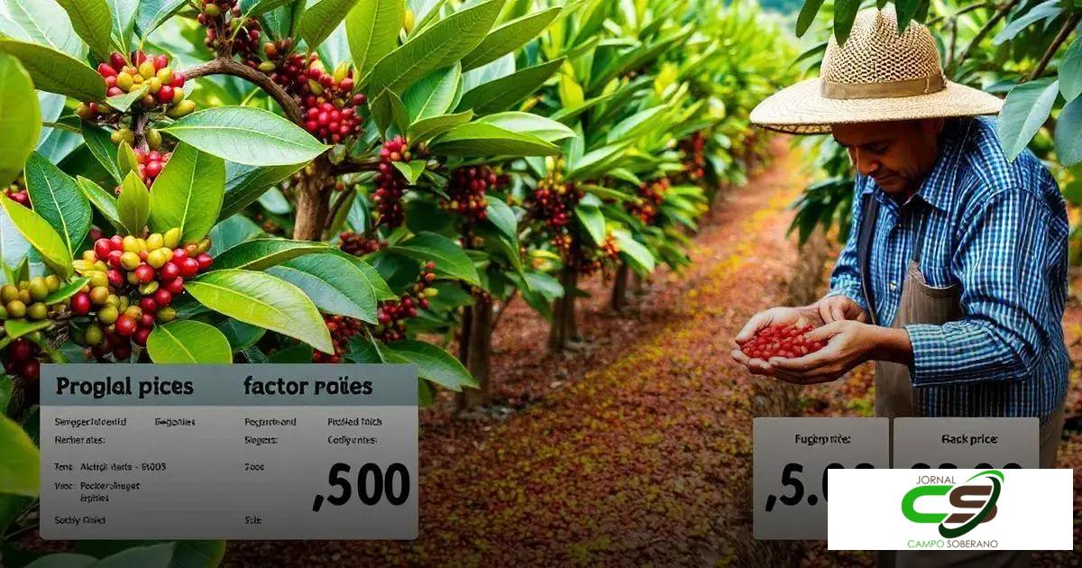Fatores que influenciam o preço do café
