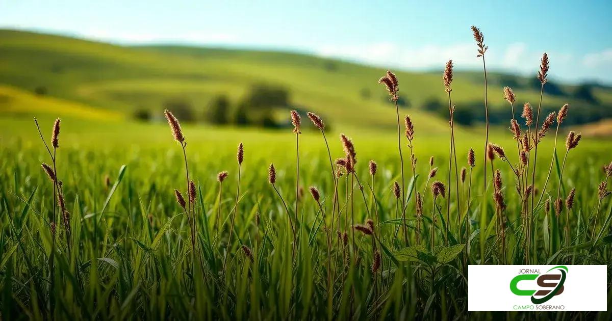 Identificação das principais plantas daninhas em pastagem