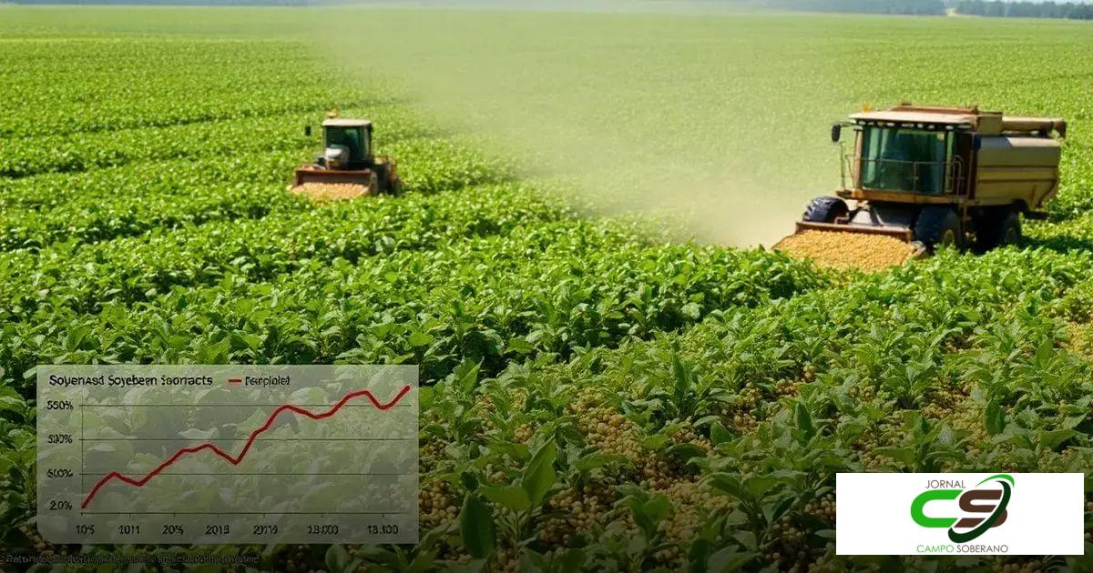 Impacto das safras na cotação da soja Impacto das safras na cotação da soja