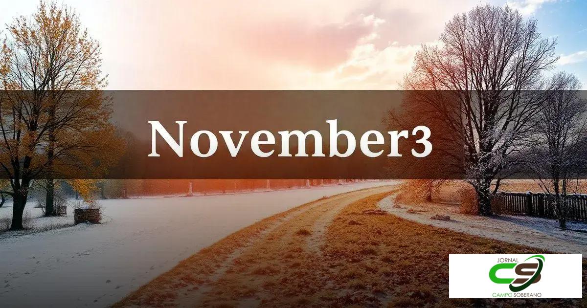 Novembro: Calor ou Frio? Descubra as Previsões para 2023