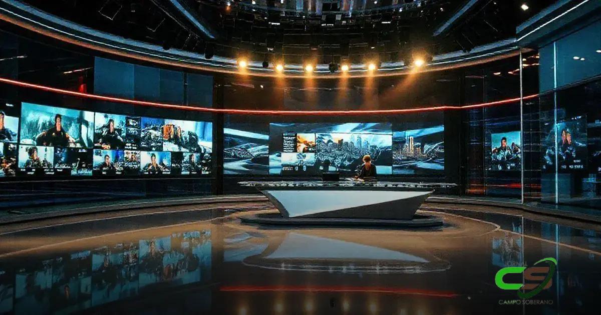 Os principais canais de giro de notícias